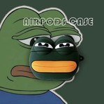 Чехол для AirPods Pepe Memes, Sad чехол с лягушкой для Аирподс iPoster.ua