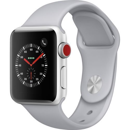 Apple Watch Series 3 38mm Silver Aluminium Case Sport Band iPoster.ua