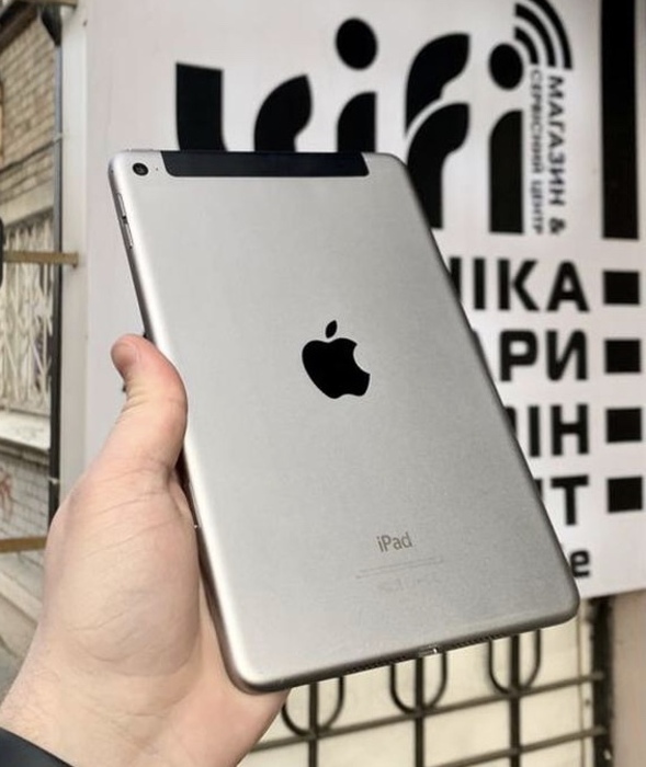 iPad mini 4 128GB Space Gray Wi-Fi + Cellular БУ iPoster.ua
