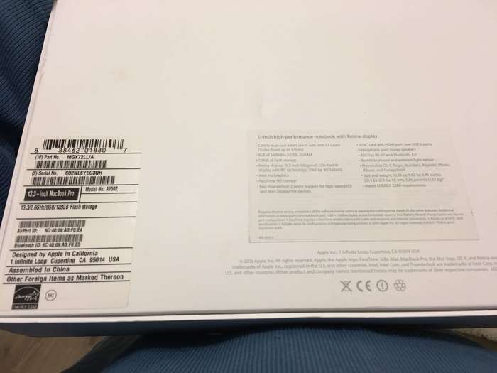 MacBook Pro 13" 2014 iPoster.ua