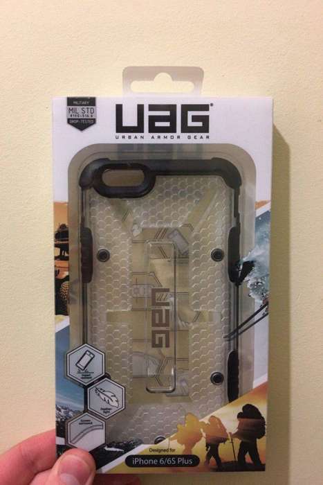 UAG Maverick чехол для iPhone 6/6s Plus. Urban Armor Gear Ice Transparent ОРИГИНАЛ iPoster.ua