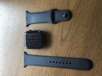 Apple Watch Series 4 44mm Space Gray Aluminium Case Sport Band БУ iPoster.ua