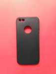 Черный силиконовый бампер Iphone 5,5s,SE ,чехол,Black Case iPoster.ua