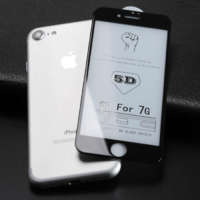 Захисне скло 2.5D/ 5D для iPhone 5/6/6+/7/7+/8/8+ iPoster.ua