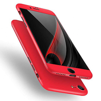 Защитный чехол 360 градусов для iPhone 7, iPhone 8. Красный iPoster.ua