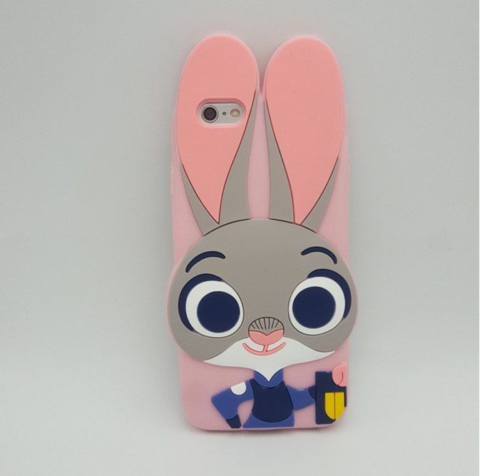 3D силиконовый Джуди Кролик на iPhone 5/5S iPoster.ua