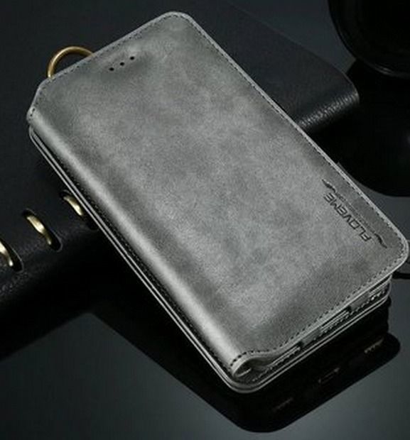 - 60% !!! Чехол бумажник для iPhone 7,8 (серый) iPoster.ua