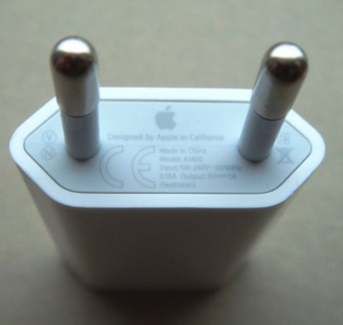 Адаптер питания Apple USB оригинал (кубик,блочок) 5V=1A iPoster.ua