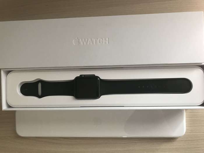 Apple Watch Series 1 42mm Space Gray Aluminium Case Sport Band БУ iPoster.ua
