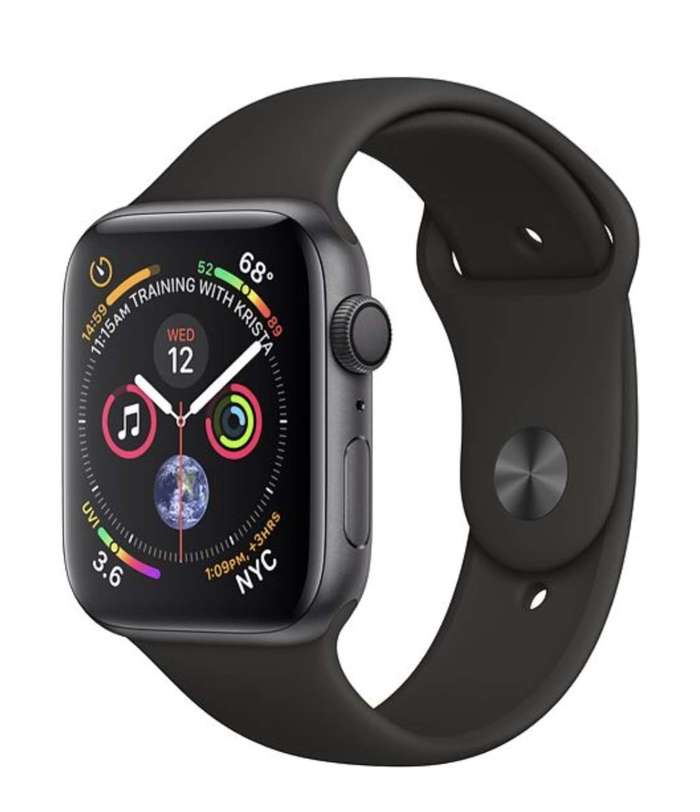 Apple Watch Series 4 42mm Space Gray Aluminium Case Sport Band iPoster.ua