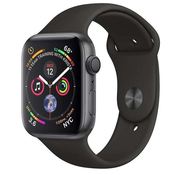 Apple Watch Series 4 44mm Space Gray Aluminium Case Sport Band iPoster.ua