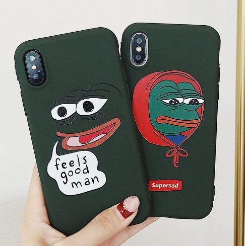 Чехол Лягушонок Пепе/Sad Pepe на iPhone X/Xs iPoster.ua