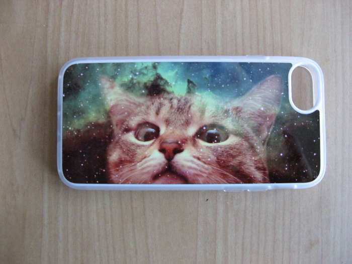Чехол на IPhone 7 или IPhone 8 с изображением  "Космический кот" iPoster.ua