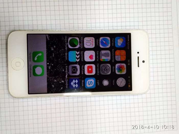 iPhone 5 16 GB White БУ iPoster.ua