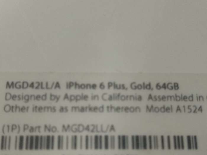 iPhone 6 Plus 64GB Gold БУ iPoster.ua