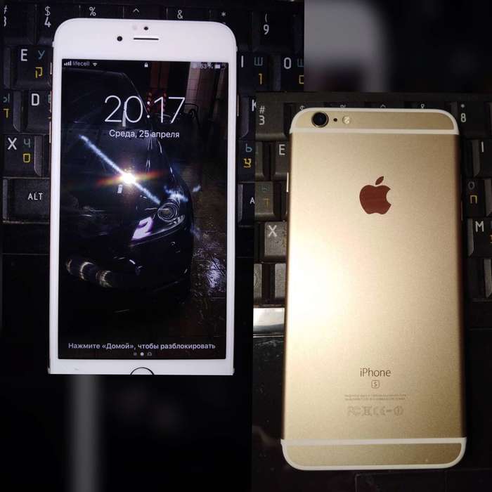 iPhone 6s Plus 64 GB Gold БУ iPoster.ua