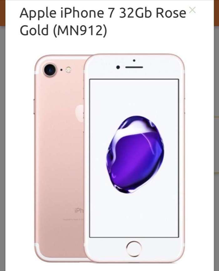 iPhone 7 32 GB Rose Gold iPoster.ua